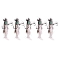 thumbnail image 2 of 5x señuelos de pesca de de hundimiento suave cebos T Tail Back Hook Cranks 8cm/13g- Color A Sharpla Señuelos de pesca suave, 2 of 6