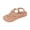 Pink, variant on Womens Floral Thong Sandals 2026 Rhinestone Flower Elastic Back Strap Summer Comfortable Beach Flat Shoes Wedding Party Dressy Soft Shoes White 7.5 Wide
