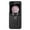 Black Panther Texture, variant on ELEHOLD for Samsung Galaxy Z Flip 6 Case,Soft PU Leather Ring Kickstand Durable Anti-Scratch Shockproof Protective Slim Phone Case for Samsung Galaxy Z Flip 6,Green