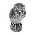 Owl Bird Deterrent Garden Plastic Owls to Keep Birds Away Waterproof