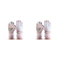 thumbnail image 4 of Minnieouse 1 par de guantes de esquí de nieve, guantes térmicos de invierno a prueba de viento con pantalla táctil para motocicleta, Camping, Type7 NO7, 4 of 6