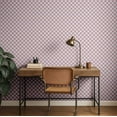 thumbnail image 3 of S4Sassy Peel & Stick Vinyl Wallpaper, Urban Chic Checkerboard Print Contact Paper Waterproof - Pink, 25"x60", Removable Modern Wall Covering for Home Decor in Bedrooms & Living Areas, 3 of 9