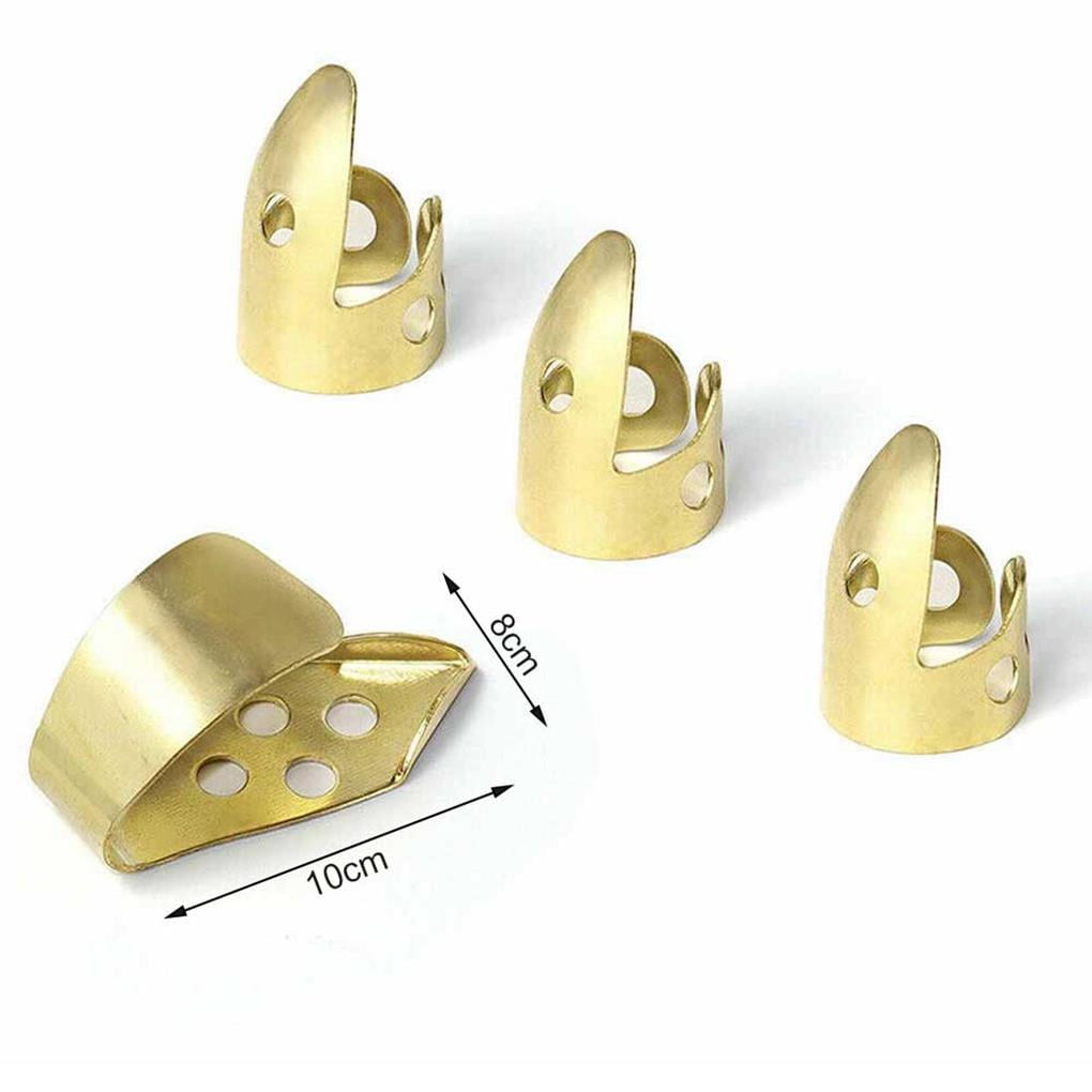 Thumb Finger Picks Banjo Metal Picks Adjustable Guitar Finger Picks 3