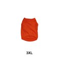 thumbnail image 3 of Greeniant Ropa para cachorros Algodón Sin hebillas Primavera y verano Chaleco para perros Disfraces Ropa Cachorros Sudadera Camisa para mascotas Verde Ropa para mascotas Rojo 3XL Greeniant PT003787-87B, 3 of 6