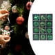 thumbnail image 5 of 12 adornos colgantes para árbol de Navidad, decoración navideña, colgante con dije de 2,36 pulgadas verde, 5 of 8