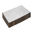 thumbnail image 1 of Unique Bargains 9 pcs 394mil 10mm 1.62sqft Alfombra de insonorización para coche, material de escudo térmico autoadhesivo para capó, cubierta de motor de barco 19.69"x11.81" Tono plateado, 1 of 7