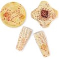 thumbnail image 3 of Silver Buffalo Harry Potter Mischief Managed Party Tableware, Paper Plates Cups Napkins Party Pack Set, 60 Piece,Yellow, 3 of 8