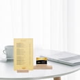 thumbnail image 4 of OULII 10Pcs Small Tabletop Sign Holders Wooden Card Holders for Wedding and Home Decoration Use, 4 of 8