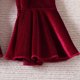 thumbnail image 5 of Gibobby pantalones siameses Mono con volantes y mangas volantes para niñas pequeñas(Rojo， 18-24 Meses), 5 of 5