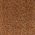 thumbnail image 1 of Ahgly Company Indoor Square Abstract Orange Modern Area Rugs, 3' Square, 1 of 4