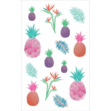 mrs grossman s watercolor stickers 4 x6 5 watercolor pineapples