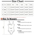 thumbnail image 3 of Women's Cutout Front T Shirt Top Stretchy Long Sleeve Casual Black Bodysuit Jumpsuits for Women, 3 of 7