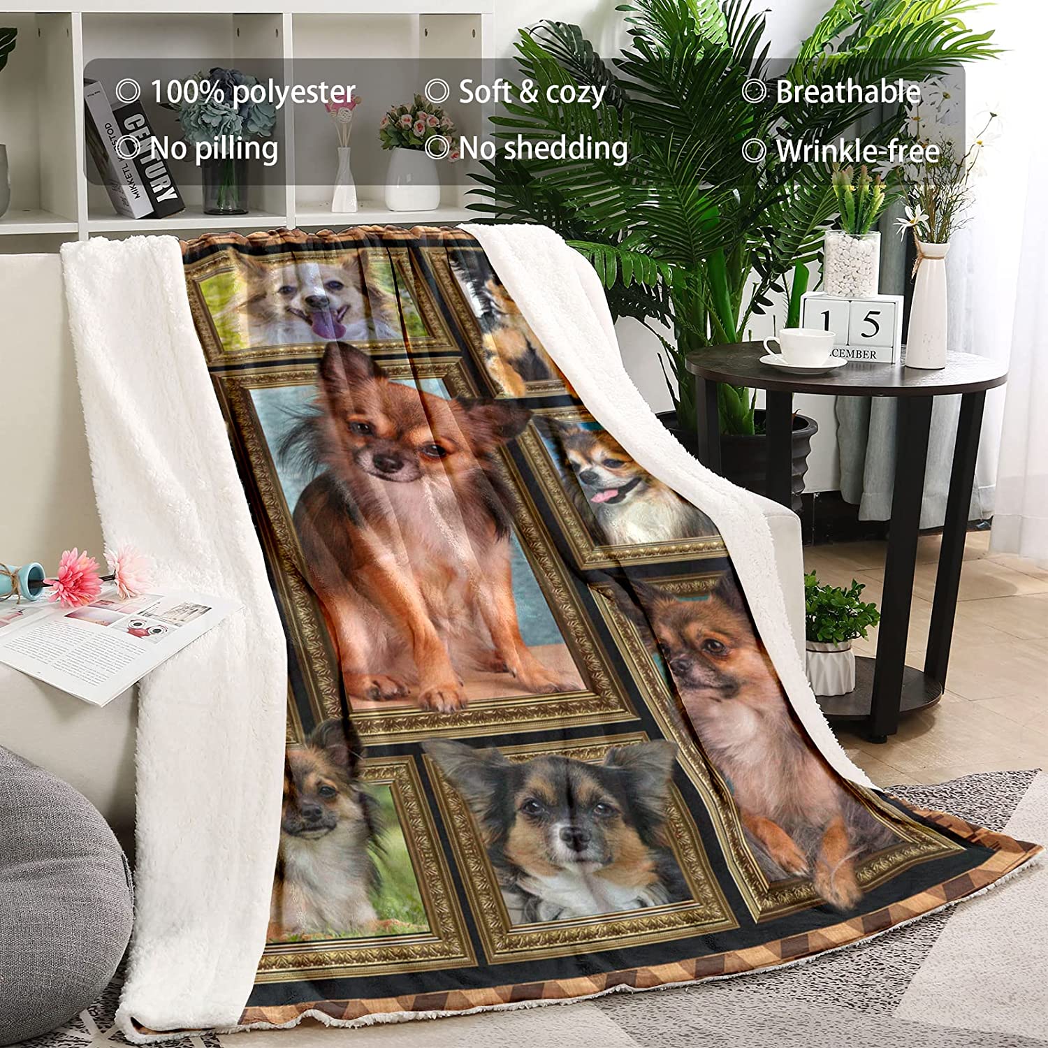 Beagle Blanket for Women Men Kids, Beagle Gifts for Beagle Dog Lover, Soft Cozy Bed Blanket Lightweight Blankets and Throws for Sofa