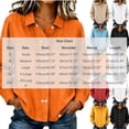 thumbnail image 4 of KICILVS Cropped Button Down Shirts for Women Collared Long Sleeve Plain Blouse Casual Trendy Tops Cute Fall Outfits Women Black, M, 4 of 6