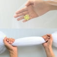 thumbnail image 3 of leyfeng Cama de lujo con dosel, mosquitera con copos de nieve que brillan en la oscuridad, fácil instalación para niños completos, 3 of 8