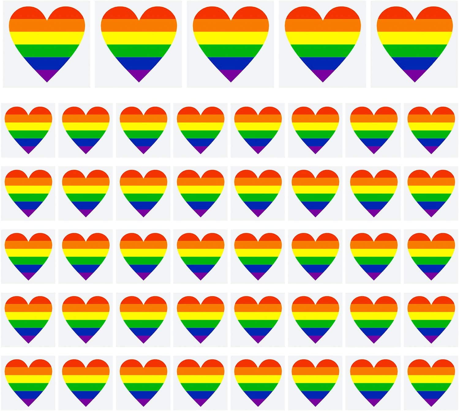 Buy AIEX 20 Sheets Gay Pride Tattoos Temporary Rainbow Various Designs  Waterproof Tattoo HeartLipsStars Body Art Sticker for LGBT Pride Parade  Birthday Party Celebrations Online at desertcartINDIA