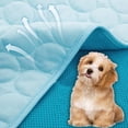 thumbnail image 7 of Pet Cooling Mat Pet Cooling Pad Self-cooling Mat for Dog Cat Sleep Washable Breathable Bite-resistant Summer Indoor Outdoor Pet Supplies Medium Puppy XL Dogs, 7 of 7