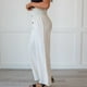 thumbnail image 3 of Pantalones de lino y algodón para mujer, pantalón largo de cintura alta, holgado, informal, de pierna ancha, novedad de verano, 2023, 3 of 4