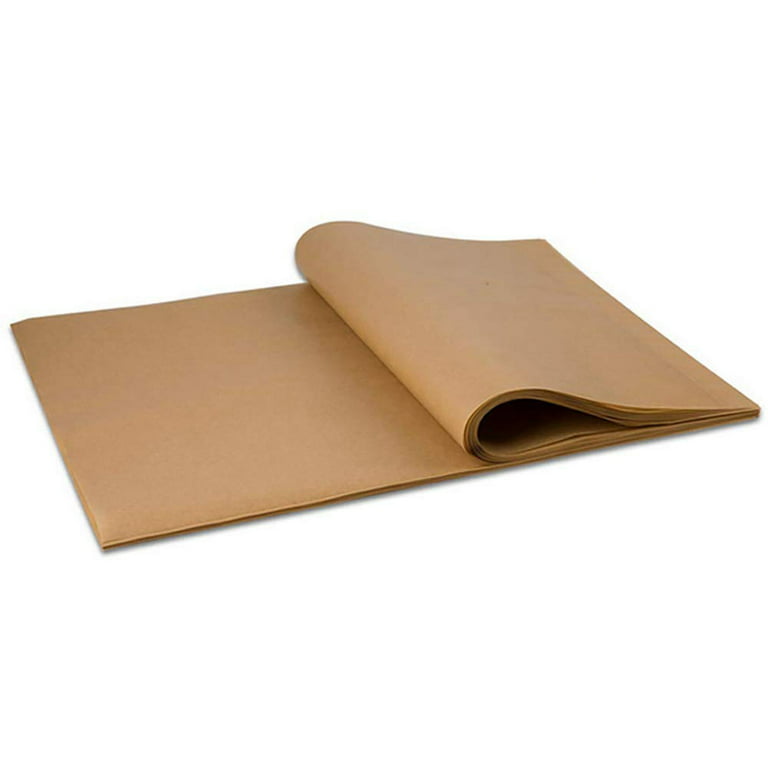 DISSKNIC 100PCS Unbleached Parchment Paper sheets 12 x 16, Precut Parchment  Paper for Baking, Half Sheet Parchment Paper for Cookie Baking