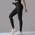 thumbnail image 2 of oqasdz Leggings for Women Sports Pants Workout High Waist Pant Athletic Yoga Elastic Fashion Yoga Pants S, 2 of 7