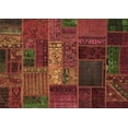 thumbnail image 1 of Ahgly Company Indoor Rectangle Oriental Brown Modern Area Rugs, 7' x 9', 1 of 4