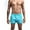 Blue, variant on CALAFEBILA Mens Board Shorts Swimwear Summer Solid Pool Party Loose Beach Shorts