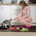 thumbnail image 2 of 2 Pieces 3D Wine Decor Themed Kitchen Mats and Rug Set Kitchen Floot Mat - Water Absorb Microfiber Kitchen Rug Wine Decorations for Kitchen 17"x47"+17" X23" Wine Glass Rugs, 2 of 6