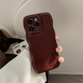 thumbnail image 2 of Wave Frame Wine Red Soft  for iPhone Case (Red,iPhone 13 Pro), 2 of 6