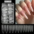 thumbnail image 4 of 120 puntas de uñas postizas completas, moldes de construcción rápida, formas duales, extensión de uñas, arte de uñas, extensión UV, herramientas fáciles de encontrar, 4 of 4