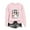 Pink-Halloween Shirts, variant on Halloween Sweatshirts for Women Spooky Pumpkin Ghost Graphic Sweatshirt Loose Fit Round Neck T-shirt Long Sleeve Tunic Pullover Tops Halloween Clothes