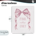 thumbnail image 4 of Stupell Industries Glam Feminine Pink Vibes Only Canvas Art, 30 x 40, by Cindy Jacobs, 4 of 8