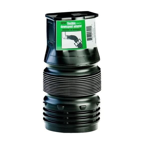 Flex-Drain 2'' X 3'' X 4'' Downspout Adapter