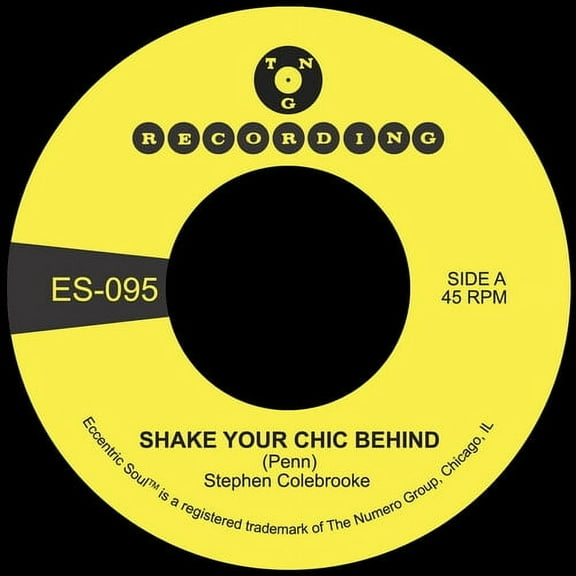 Stephen Colebrooke - Shake Your Chic Behind B/W Stay Away From Music - Music & Performance - Vinyl [7-Inch]