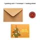 thumbnail image 2 of Navidad Saludo Dibujos animados Impreso Papel Tarjetas Sobres Sobres Niños Set Hecho A Mano Ducha De Bebé Invitaciones Accesorios Tipo 4 Inevent HA009713-04, 2 of 6