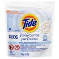 thumbnail image 3 of Tide Capsules de Lessive PODS Free & Gentle, Lessive Tide PODS, Dosettes de Lessive, Capsules de Lessive, Lot de 16, 3 of 28
