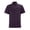 Purple, variant on Men's Casual Short Sleeve Polo Shirts Classic Button Summer Collared Golf Top T-Shirt with Pocket Brown L by Awwp
