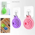 thumbnail image 4 of Collapsible Kitchen Silicone Funnel, 4 Sizes Small and Large Funnel for Food Liquid Transfer(S/M/L/XL), 4 of 5