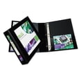 thumbnail image 2 of "Framed View Heavy-Duty Binders, 3 Rings, 2"" Capacity, 11 X 8.5, Black | Bundle of 5 Each", 2 of 7