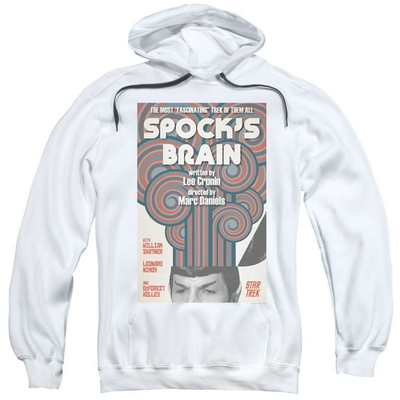 Star Trek Tos Episode 56 Adult Pullover Hoodie Sweatshirt White