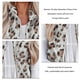 thumbnail image 2 of Tie Dye Vest Outwear, Soft Fleece Fuzzy Zipper Vest Lightweight Warm  For Winter For Female ANGGREK beis XXL, 2 of 6
