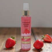 Bath and Body Works STRAWBERRY POUND CAKE Diamond Shimmer Mist (4.9 Fl Oz / 146mL)