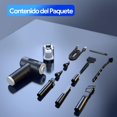 thumbnail image 2 of Aspiradora de Mano & Plumero de Aire, 2en1 Aspiradora Inal&aacute;mbrica de 3 Velocidades con Bater&iacute;a Recargable de 6000mAh, 50000RPM Aire Comprimido con Luz LED, Para Limpiar Compu, 2 of 8