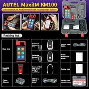 Autel Scanner MaxiIM KM100 OBD2 Diagnostic Scan Tool, Key Fob Pr0gramming Tool 2026 OBD Learning for 95% Vehicles Covered