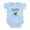 Sky Blue, variant on CafePress - Sloth Running Team Body Suit - Baby Light Bodysuit, Size Newborn - 24 Months