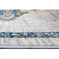 thumbnail image 4 of Ladole Rugs Geode Antique Style Polypropylene Indoor Durable Traditional Area Rug Carpet Tapis in Turquoise Grey, 4 of 4