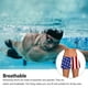 thumbnail image 4 of Pantalones cortos de baño Soidarity Traje de neopreno ligero Secado rápido Bandera nacional XXL, 4 of 6