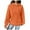 Red, variant on Krdevn Waffle Hoodie - Women's Loose Pullover with String Pocket, Long Sleeve Spliced Design for Casual Comfort, Size for S