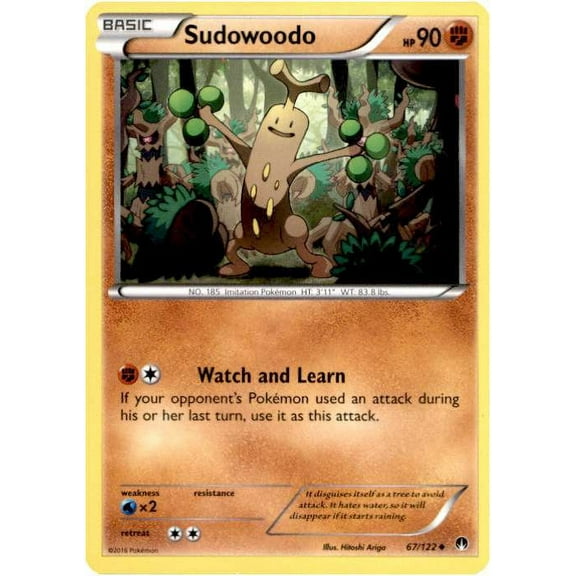 Pokemon BREAKpoint Sudowoodo #67