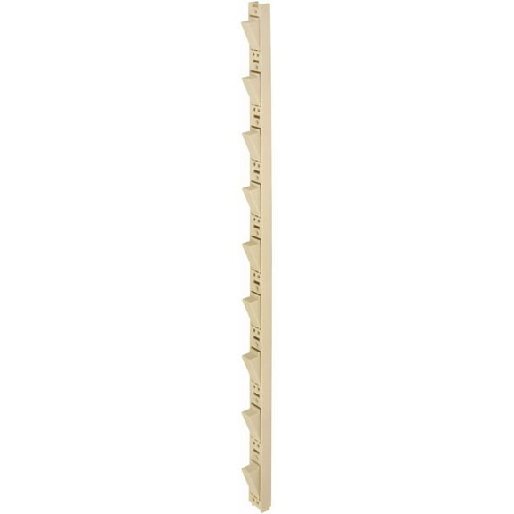 Almond 24 in. Shelf Support (4 Pack)