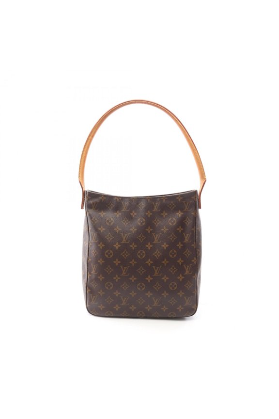 Pre-Owned Louis Vuitton LOUIS VUITTON Looping GM Shoulder Bag Coated Canvas Leather... (Fair)